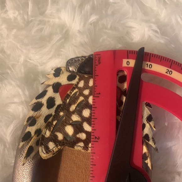 Jeffery Cambell flats cheetah print animal shoes women’s handmade shoe unique - Picture 8 of 10